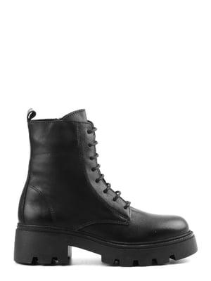 Ботинки кожаные черные | 6292153