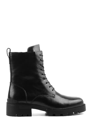 Ботинки черные кожаные | 6292159