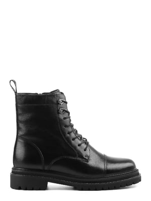 Ботинки черные кожаные | 6292162