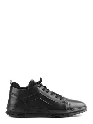 Ботинки черные кожаные | 6292182