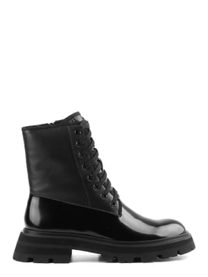 Ботинки черные кожаные | 6292185