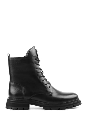 Ботинки черные кожаные | 6292208