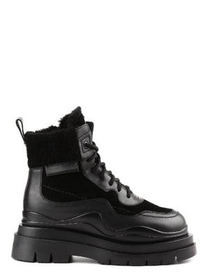 Ботинки черные кожаные | 6292266