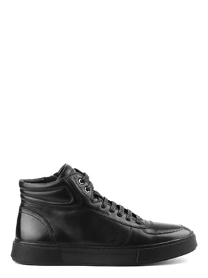 Ботинки черные кожаные | 6292270