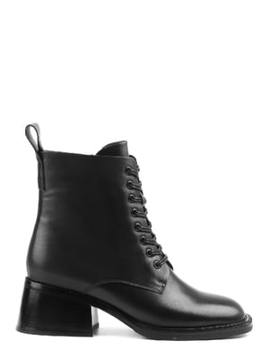 Ботинки черные кожаные | 6292278