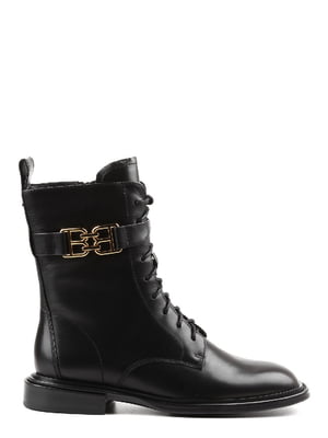 Ботинки черные кожаные | 6292290
