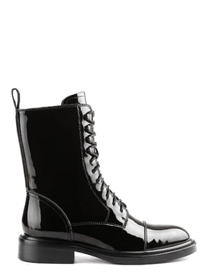 Ботинки черные лаковые | 6292315