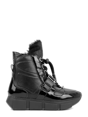 Ботинки черные кожаные | 6292665