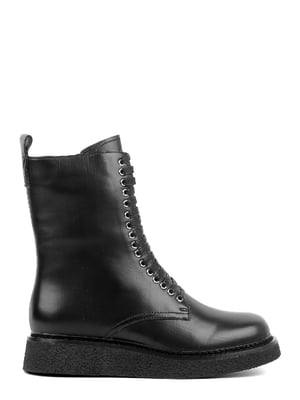 Ботинки черные кожаные | 6292686