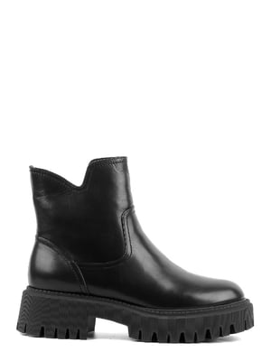 Ботинки черные кожаные | 6292716