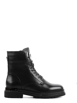 Ботинки черные кожаные | 6292808