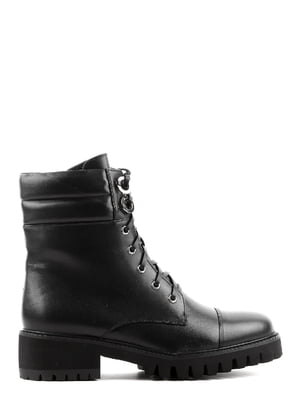 Ботинки черные кожаные | 6292936