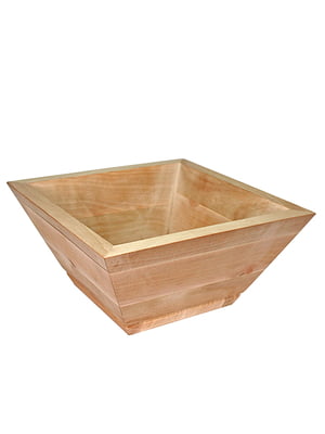 Миска деревянная квадратная mazhura 15.5*15.5 см ольха | 6294873