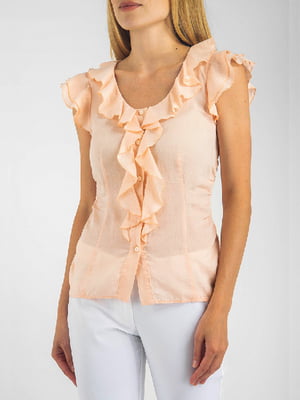 Блуза персикова | 6296840