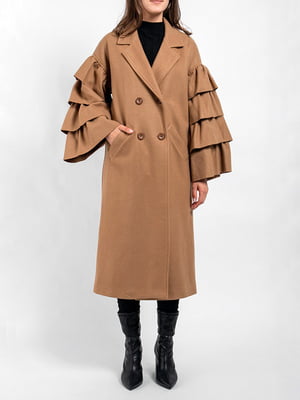 Пальто коричневе | 6296895