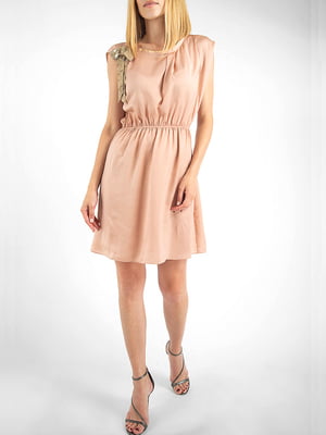 Платье А-силуэта розовое | 6297040