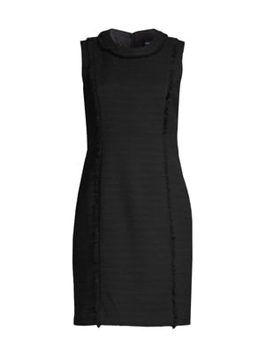Платье-футляр черное | 6298230