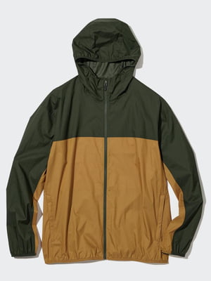 Куртка зелено-бежевая | 6298378