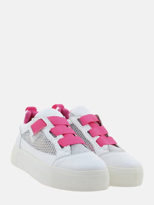 Кросівки біло-рожеві | 6299104