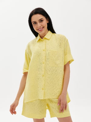 Рубашка желтая | 6299687