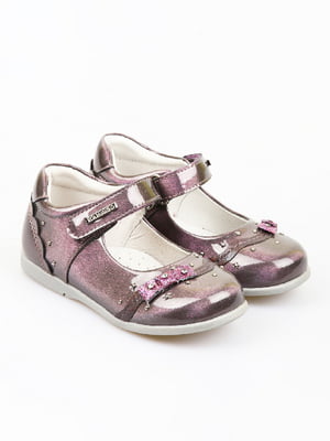 Туфли фиолетовые блестящие | 6301220