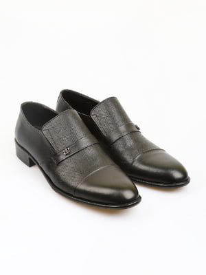 Туфли кожаные черные | 6301352