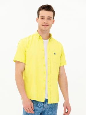Рубашка желтая | 6302259