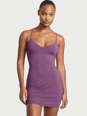 Платье-комбинация фиолетовое | 6302447