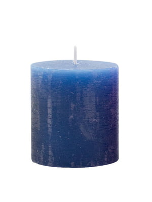 Свічка циліндрична синя (75*70, 33 год) | 6305059
