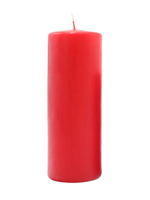 Свічка циліндрична червона (190*70, 85 год) | 6305073