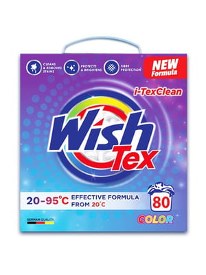 Порошок для стирки WishTex Color 5,2 кг (80 стирок) | 6305081
