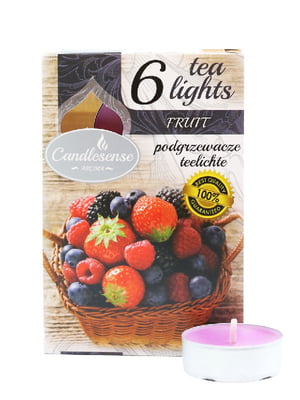 Свічка-пігулка ароматизована Fruit (4,5 год, 6 шт.) | 6305325