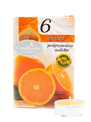 Свеча-таблетка ароматизированная Orange (6 шт., 4,5 ч.) | 6305331