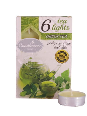 Свічка-пігулка ароматизована Green Tea (6 шт., 4,5 год.) | 6305332