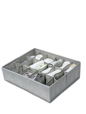 Органайзер для хранения на 18 секций серый | 6305857