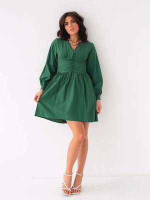 Сукня А-силуету зелена | 6306991