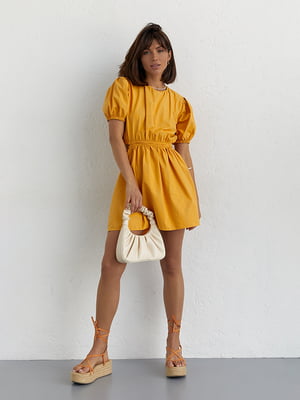 Сукня-А силуету жовта | 6307843