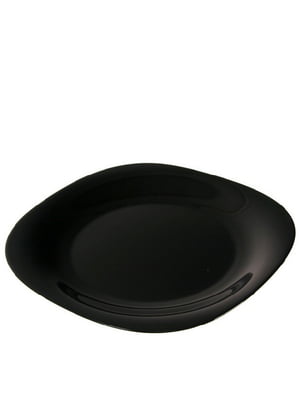 Тарілка обідня Luminarc Carine Black 27 см | 6308479