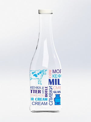 Бутылка для молока Everglass 1000 мл | 6309441