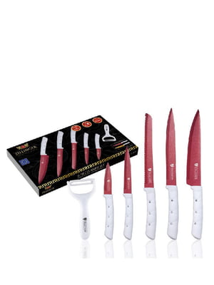 Набір ножів з нержавіючої сталі 6 предметів | 6309670