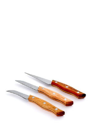 Набір ножів для карвінгу 3 шт L 180 мм | 6309741