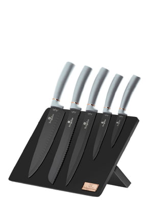 Набор ножей на магнитной подставке Haus Moonlight Edition 6 предметов | 6310120