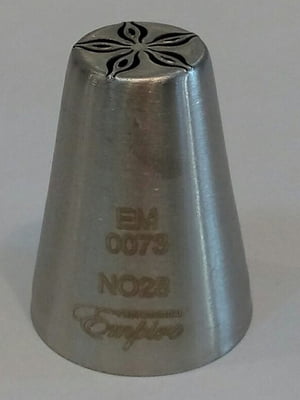 Насадка кондитерская нержавеющая Пятилистник  42 мм | 6310464