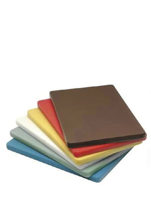 Доска разделочная пластиковая разных цветов 400*300*20 мм | 6310545