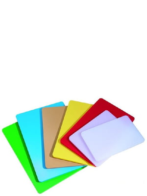 Доска разделочная пластиковая разных цветов 400*300*50 мм | 6310546