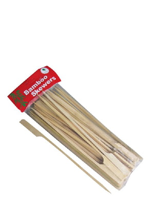 Набор бамбуковых палочек для шашлыка (50 шт) L 195 мм | 6310665