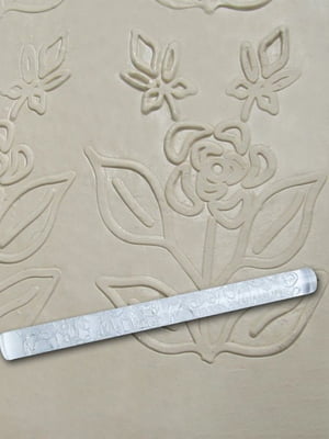 Качалка текстурна акрилова Троянда на гілочці 210 мм | 6310807