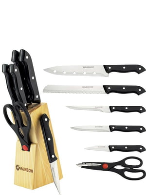 Набір ножів на підставці 7 предметів | 6311210