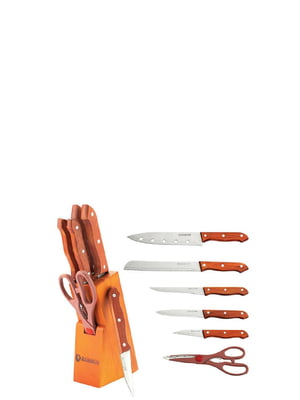 Набір ножів на підставці 7 предметів | 6311211