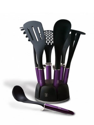 Набір кухонного приладдя 7 предметів Haus Purple Eclipse Collection | 6312426